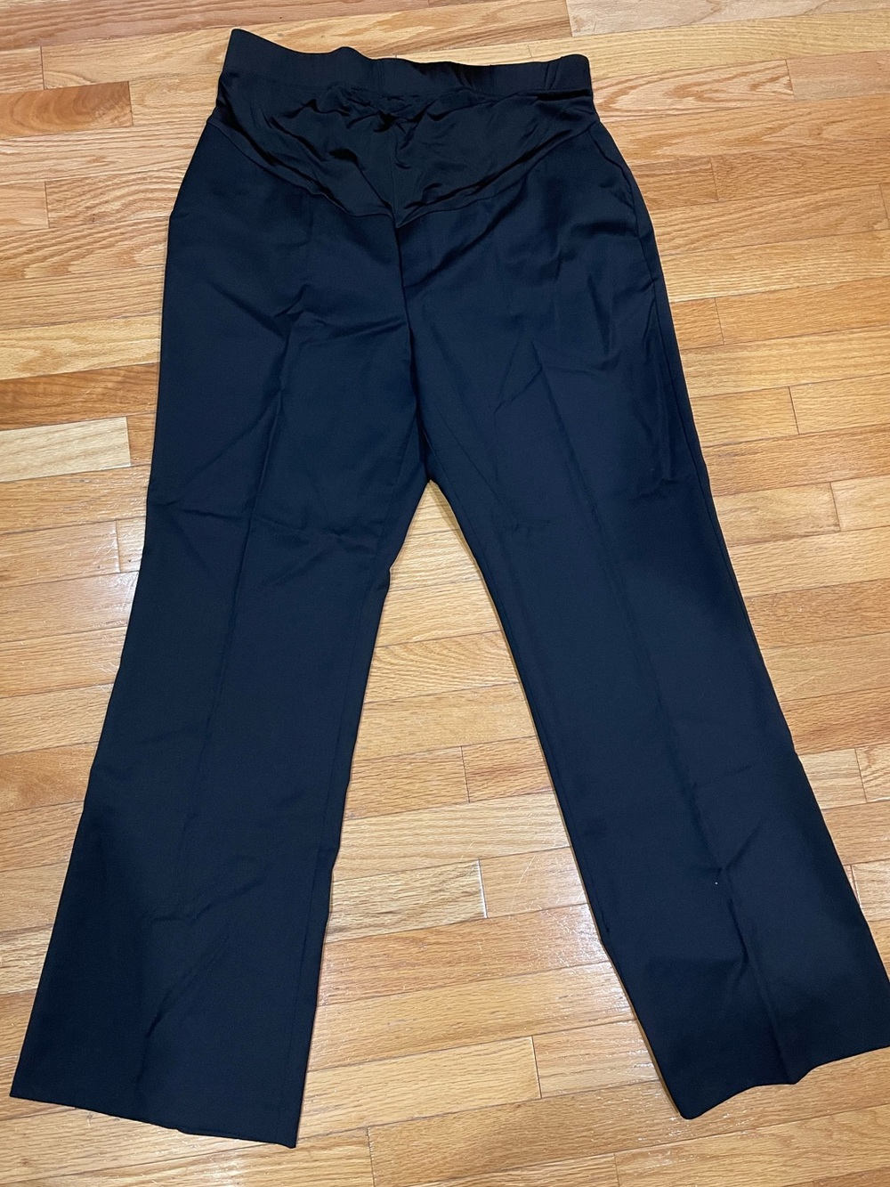 Black Wide-Leg Women’s Trousers